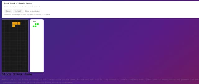Block Stack game thumbnail