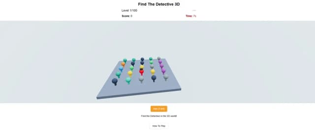 Find The Detective 3D game thumbnail