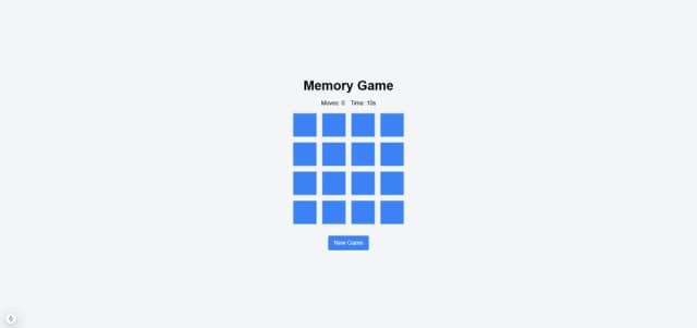 Memory game thumbnail