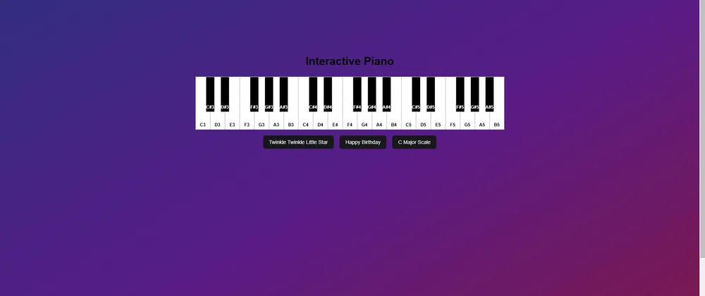 Online Piano