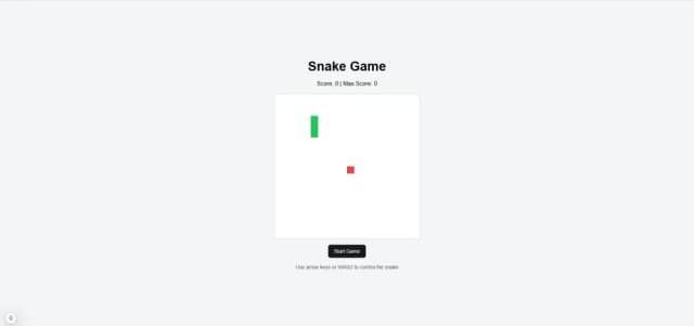 Snake game thumbnail
