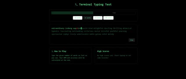 Typing Speed Test game thumbnail