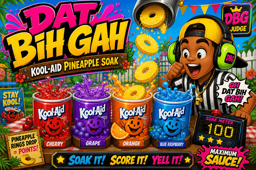 Dat Bih Gah: Kool-Aid Pineapple Soak