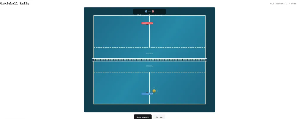 Pickleball Rally